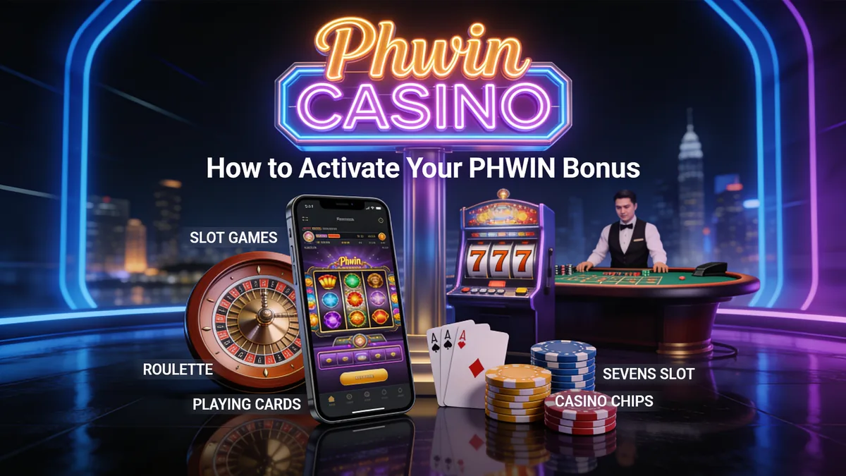 How to Activate Your PHWIN Bonus: phwin guide for players in the Philippines